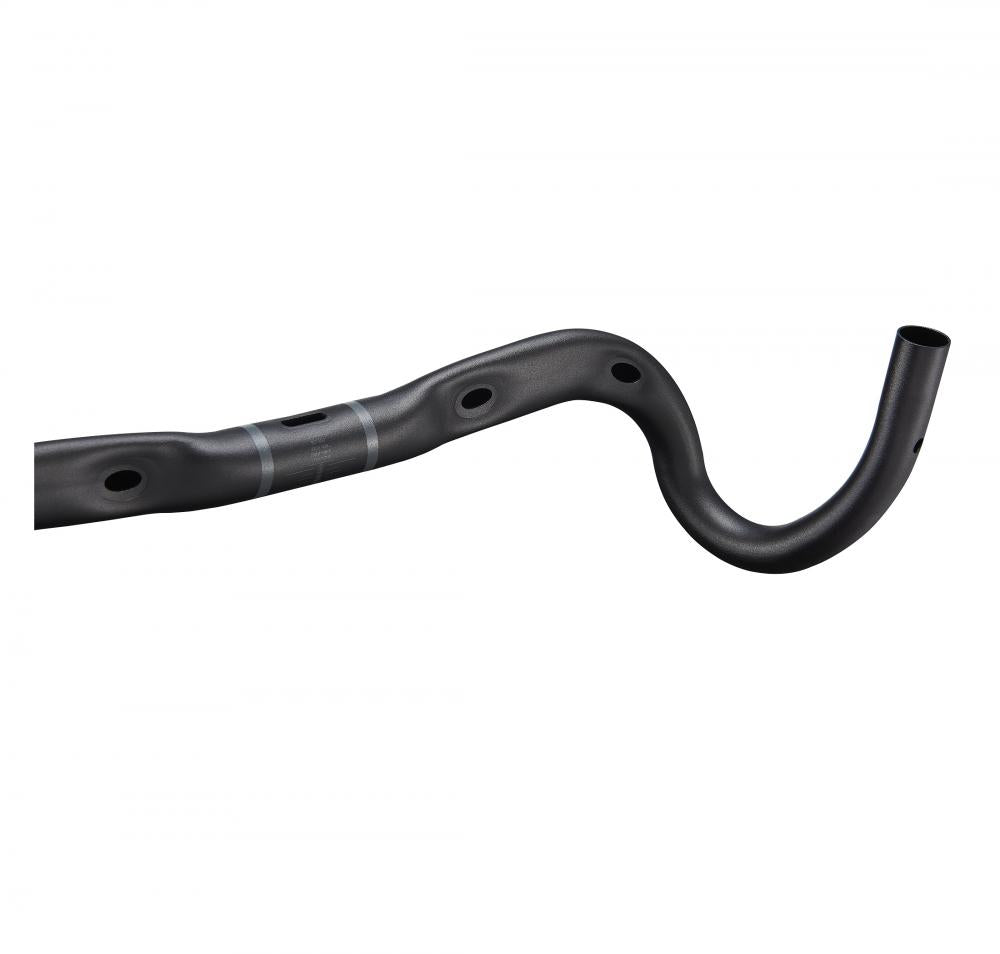 Ritchey WCS Butano V2 Drop Lenker 31,8 mm, 44 cm, schwarz, mit interner Zugverlegung für Gravel- & Rennräder.
