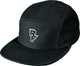 Race Face Logo 5 Panel Cap, black, one size - stylische Bike-Cap für Alltag & Trail