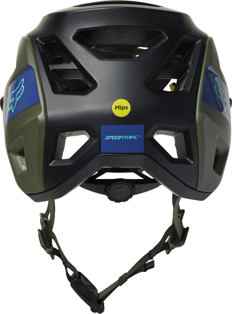 Fox Helm Speedframe Pro Blocked Army Größe M