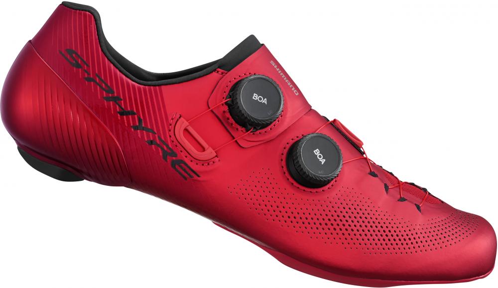 SHIMANO SHIMANO Fahrradschuhe RC903 Damen/Herren Road SPD-SL Fahrradschuhe - 43, Rot