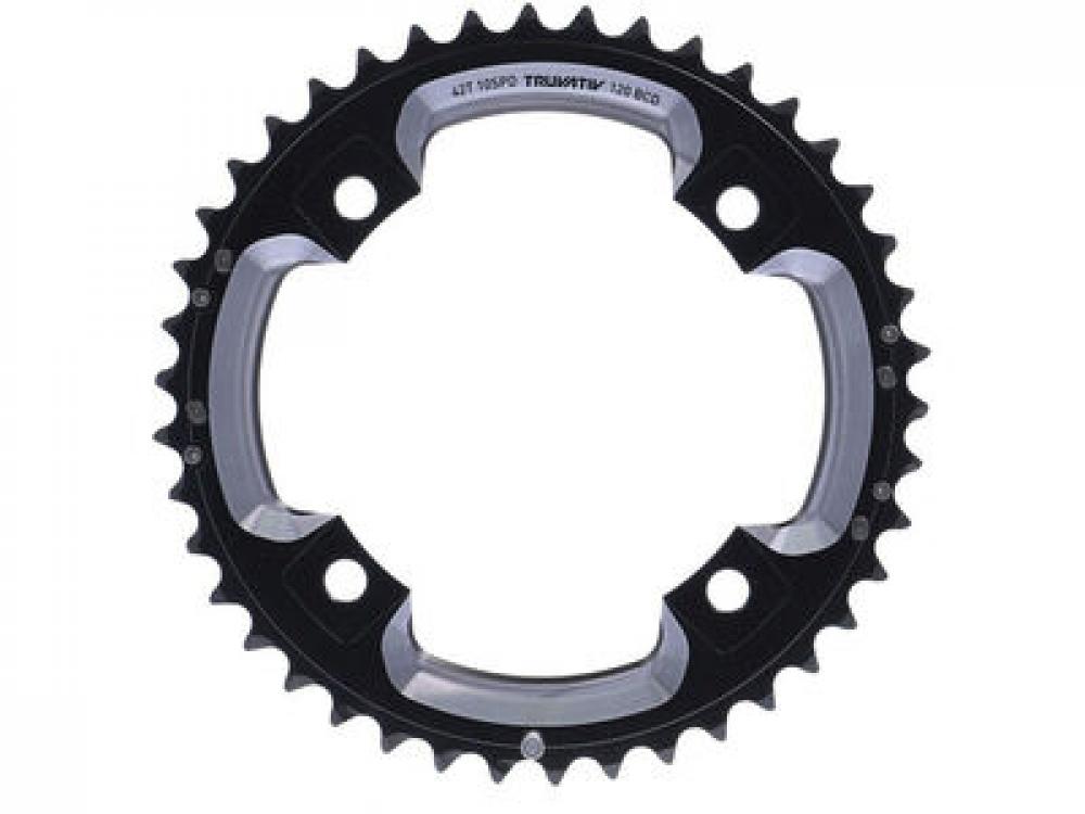 SRAM MTB Kettenblatt 2x10 42T GXP langer Pin - präziser Antrieb für Mountainbikes