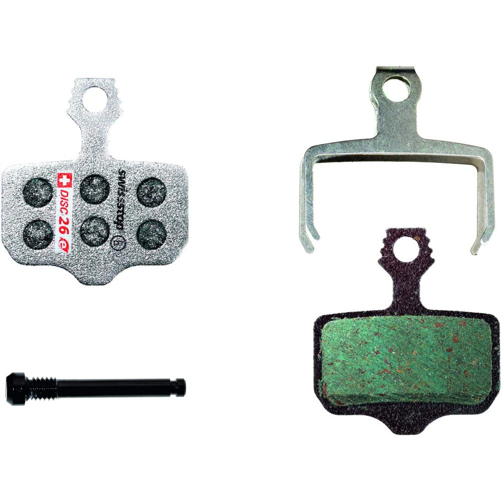 SwissStop Disc 26 E VE2 Bremsbeläge Rot - Organische Mischung, geräuscharm & langlebig