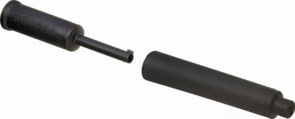SHIMANO Endkappe Schaltzugaußenhülle mit Spitze und Gummimanschette - 50 Stück