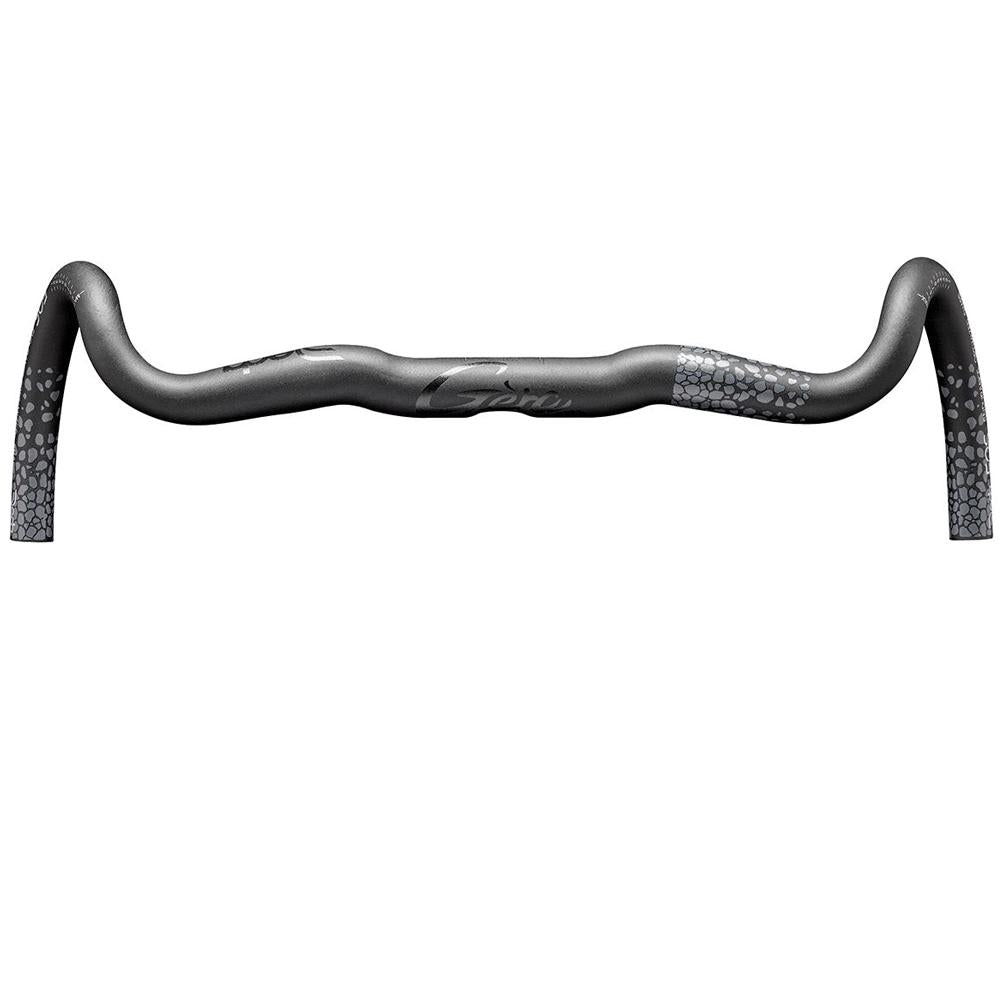 Deda Lenker Gera DCR Alu Gravel Winkel 24° 48 cm polish on black