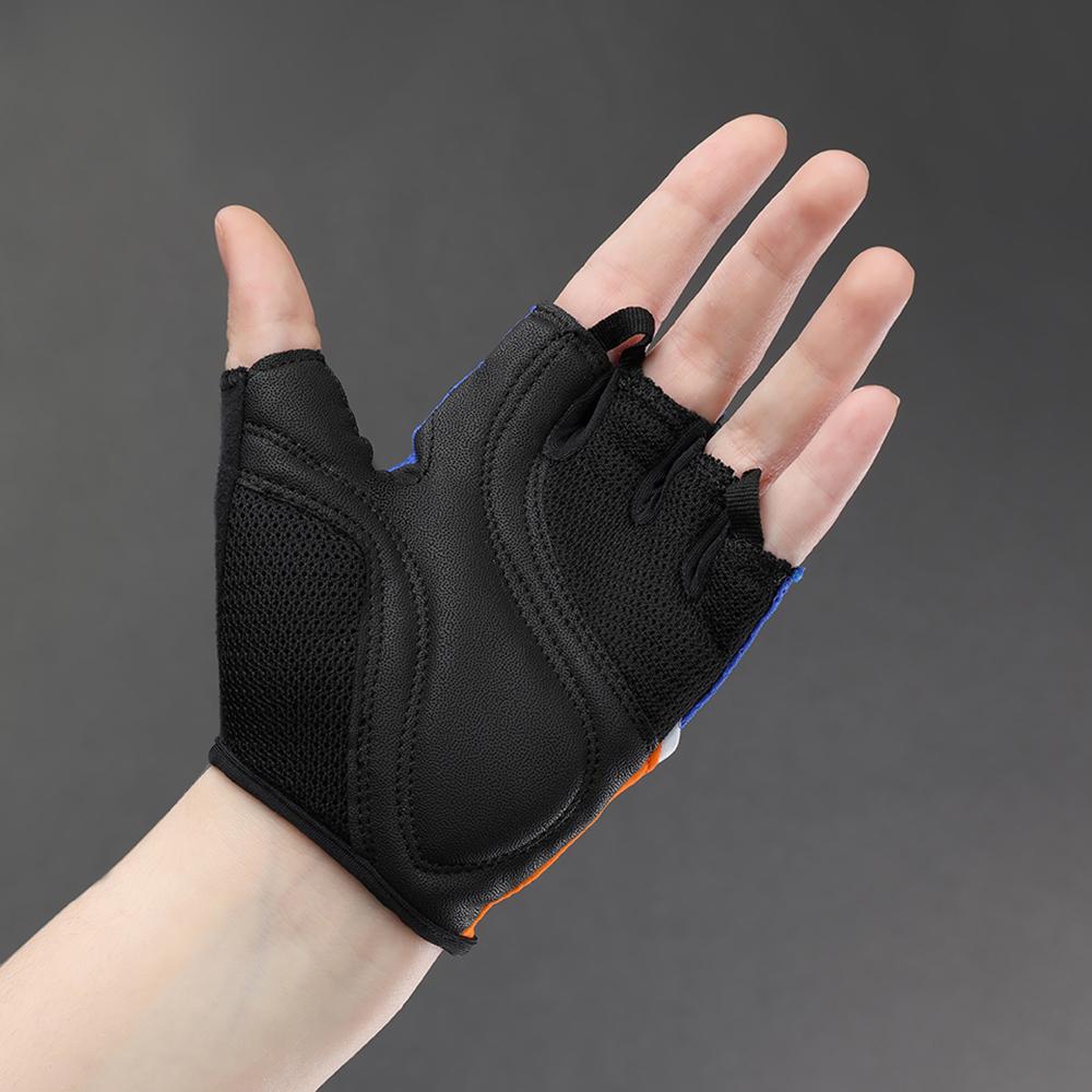 CHIBA Youth - Radhandschuhe kurzfinger, S, royal, atmungsaktiv