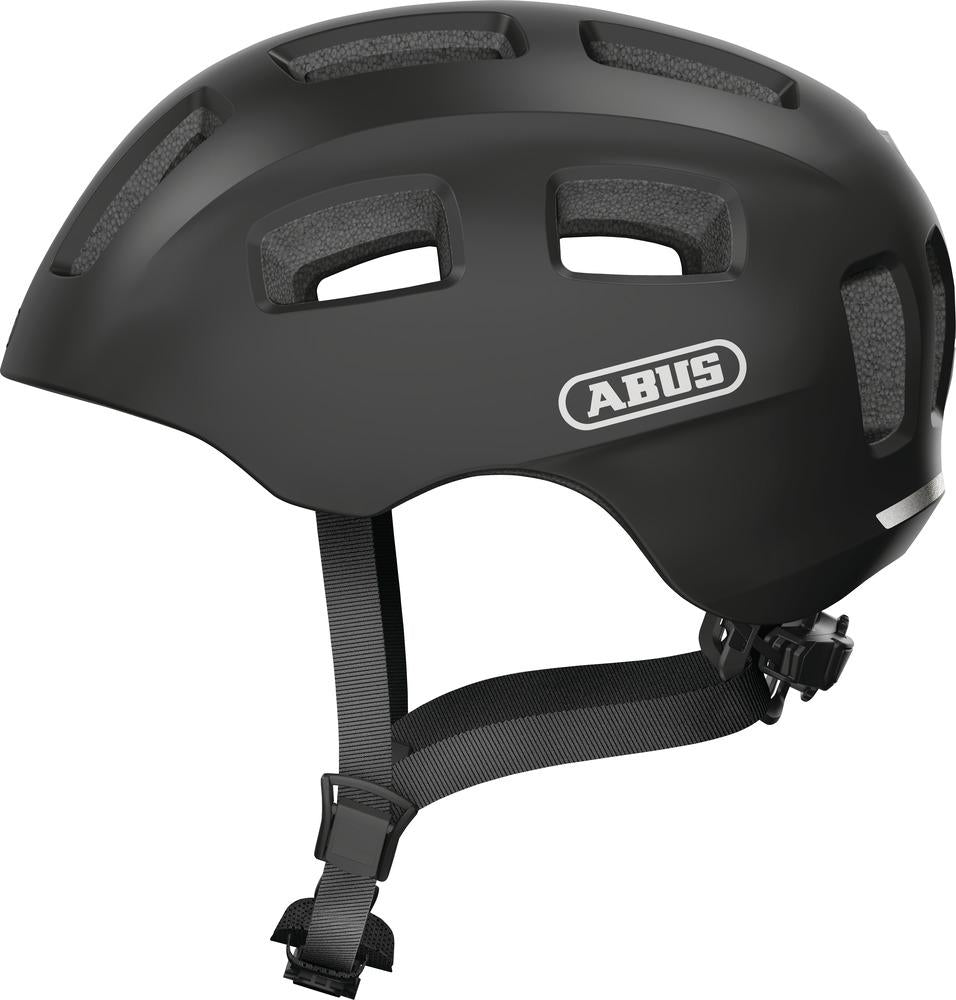 Abus Kinderhelm Youn-I 2.0 velvet black S 48 bis 54cm
