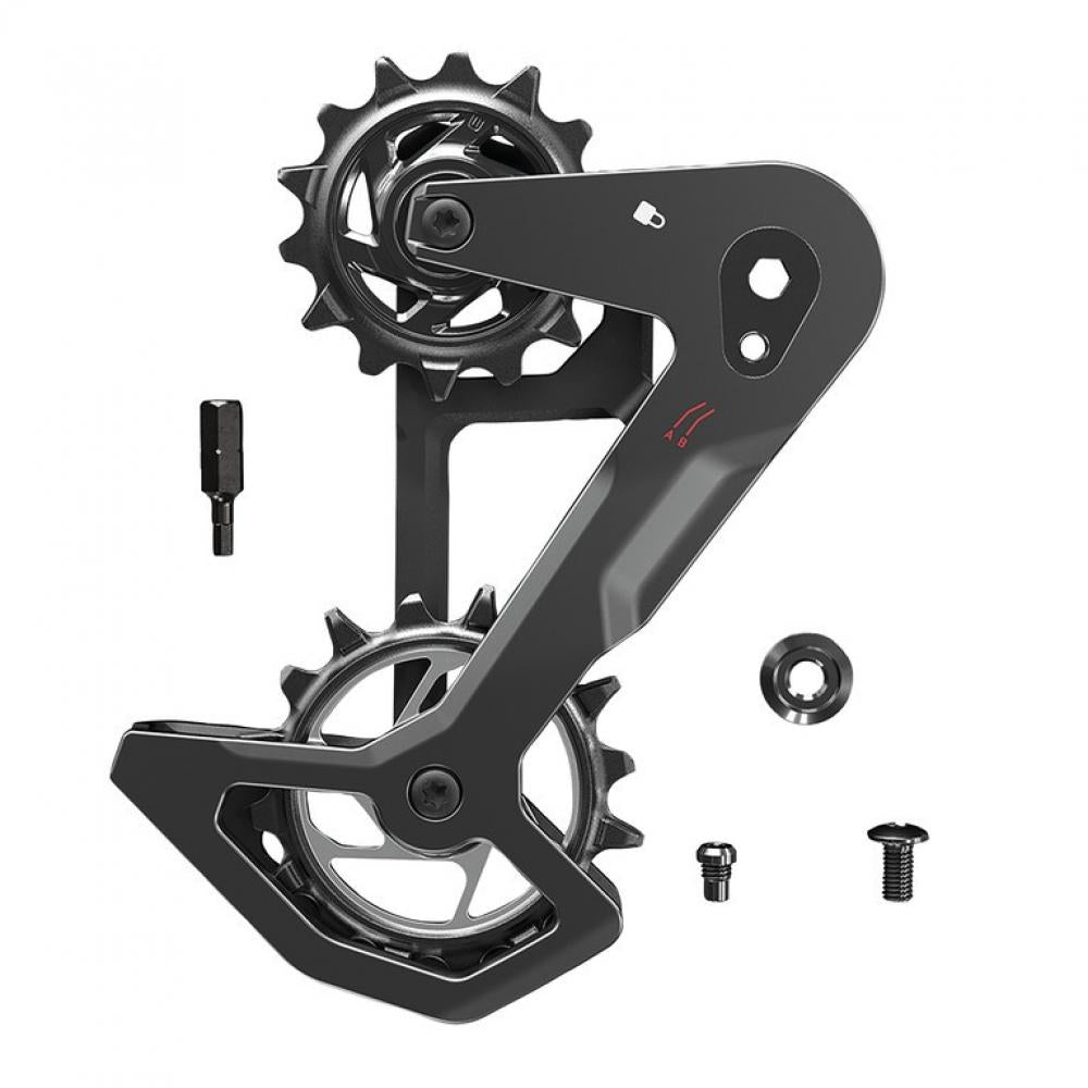 Käfig Kit T-Type SRAM Eagle AXS Carbon inkl. innerer+äußerer Käfig, Pulleys