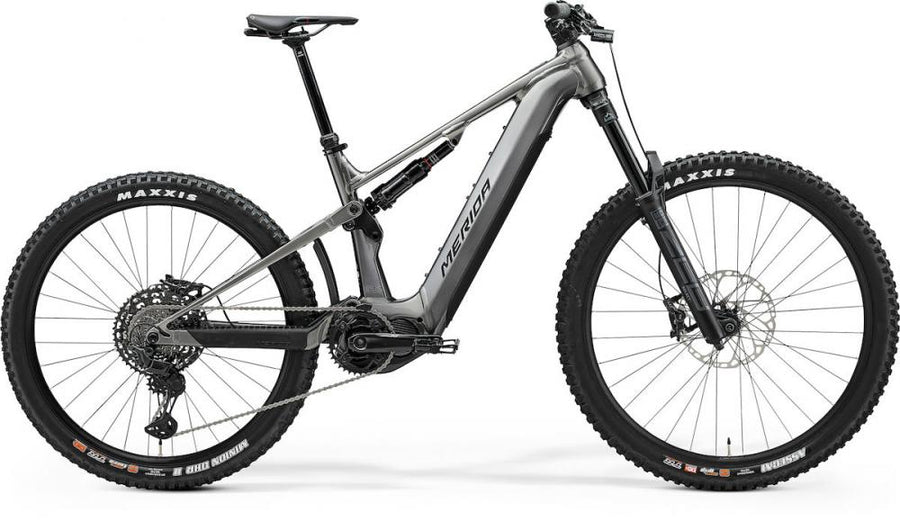 Merida eONE-SIXTY 875 IV1 gunmetal grey(black) L Gunmetal-grau/schwar - leistungsstarkes E-MTB Fully