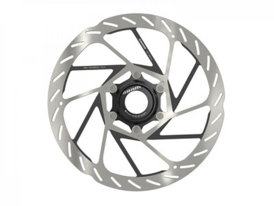 SRAM Bremsscheibe HS2 Centerlock 200 mm - leistungsstarke MTB-Scheibe mit Top-Wärmemanagement