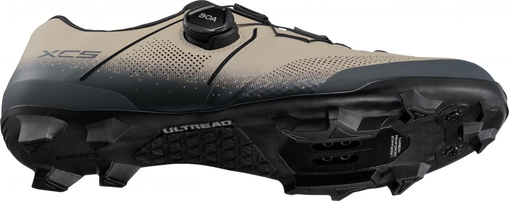 SHIMANO Fahrradschuhe XC503 MTB SPD Herren/Damen breit Beige Größe 45