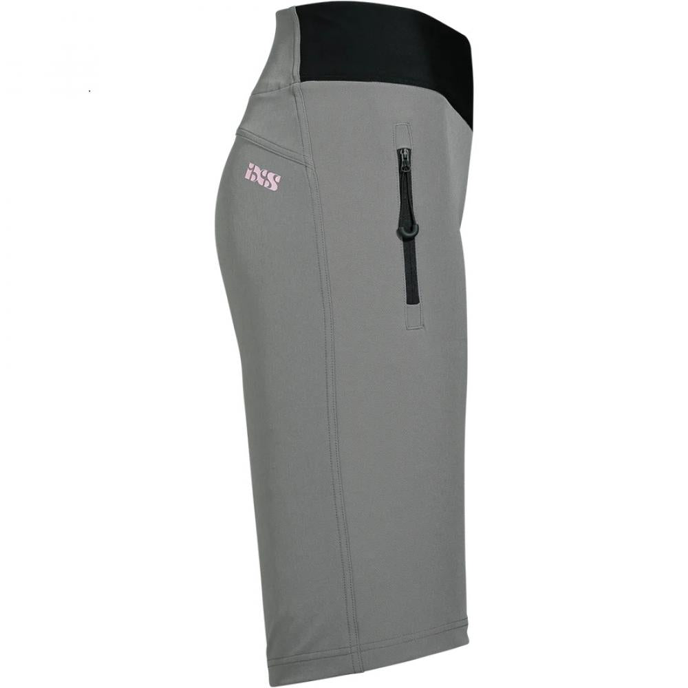 IXS Sports Division iXS Carve Hip-Hugger Women Shorts 42 graphite - maximaler Komfort für Trail und Tour