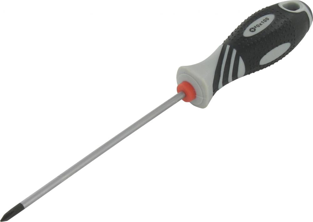 VAR Schraubendreher DV-71201 0 x 100 100 - ergonomischer Kreuzschlitzschraubendreher