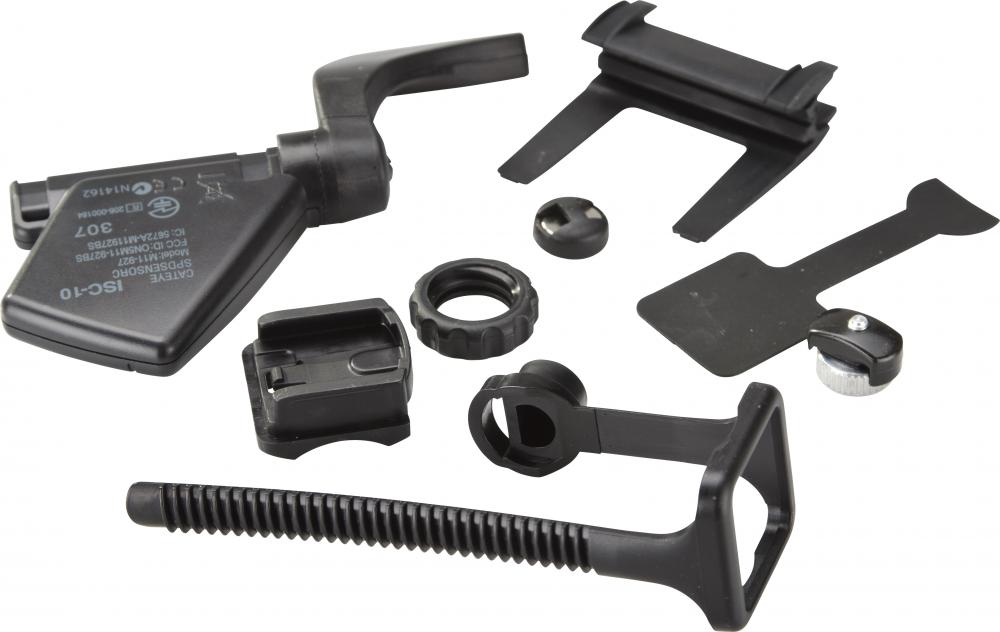 CATEYE Sensor/Halter-Kit 2,4 GHz Systeme One Size schwarz - zeitgemäße Lösung fürs Zweitrad