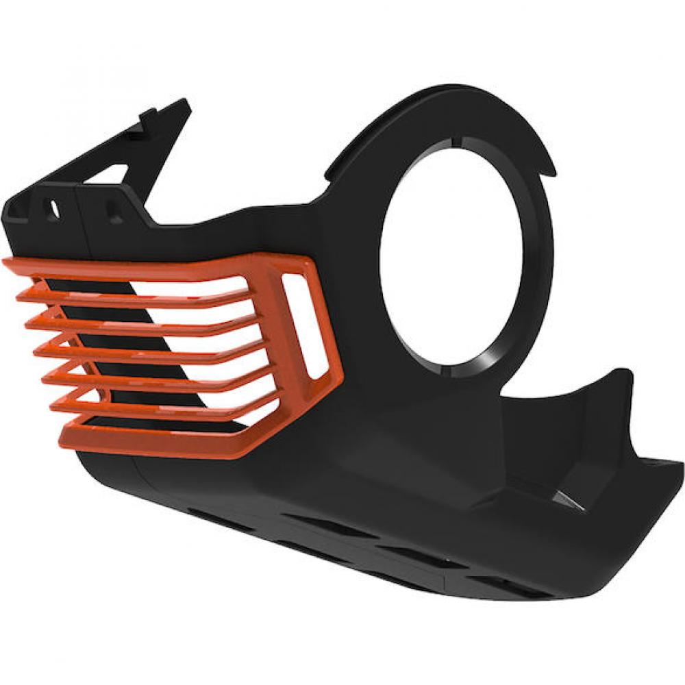 Centurion Motorabdeckung Bosch Performance Line CX Gen4 BES2 schwarz/orange - zuverlässiger Motorschutz