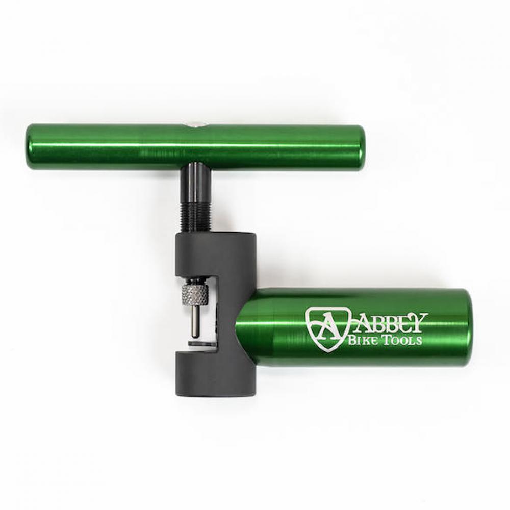 Abbey Tools Kettennieter - Decade Standardgröße Grün,grau,silber - langlebiger Profi-Kettennieter