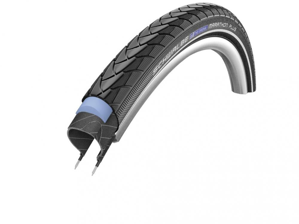 Schwalbe Reifen MARATHON PLUS 26x1 5/8 650x40A ETRTO 42-590 ADDIX SmartGuard Performance Line Tube E-25 HS440
