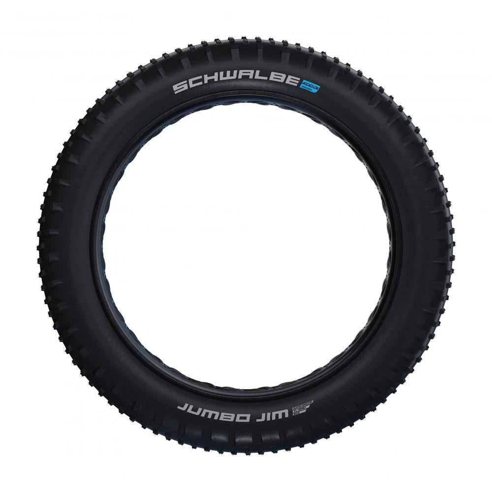 Schwalbe Jumbo Jim Fatbike Faltreifen 26x4.00, Super Ground, ADDIX SpeedGrip, Tubeless Easy für unwegsames Gelände.