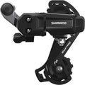 Schwarzes SHIMANO TOURNEY RD-TY200 6/7-fach Schaltwerk Direktmontage langer Käfig