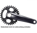 SHIMANO Kurbelgarnitur DEORE XT FC-M8120-1 12-fach 170 mm - 8120-1, 12-fach, 170 mm