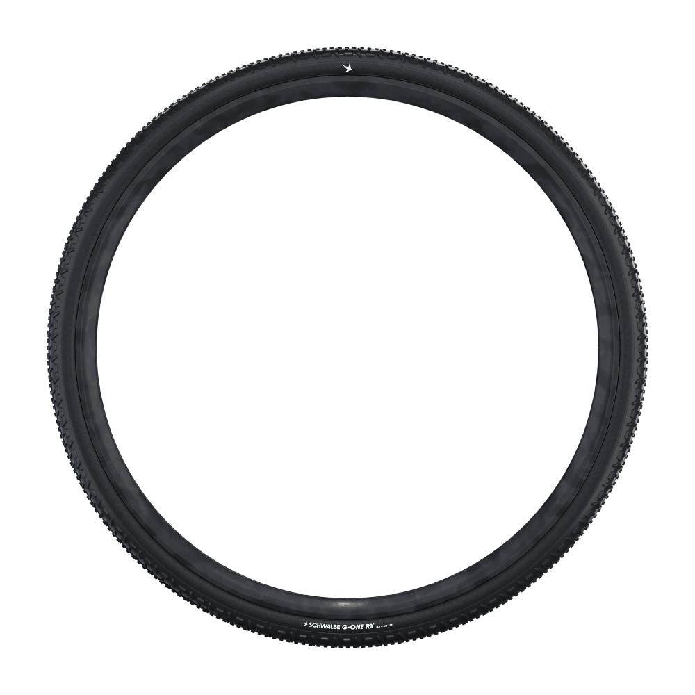 Schwalbe G-ONE RX Performance Line 28 Zoll (40-622) Schwarz - Gravel-Faltreifen mit RaceGuard Pannenschutz - Fahrradreifen