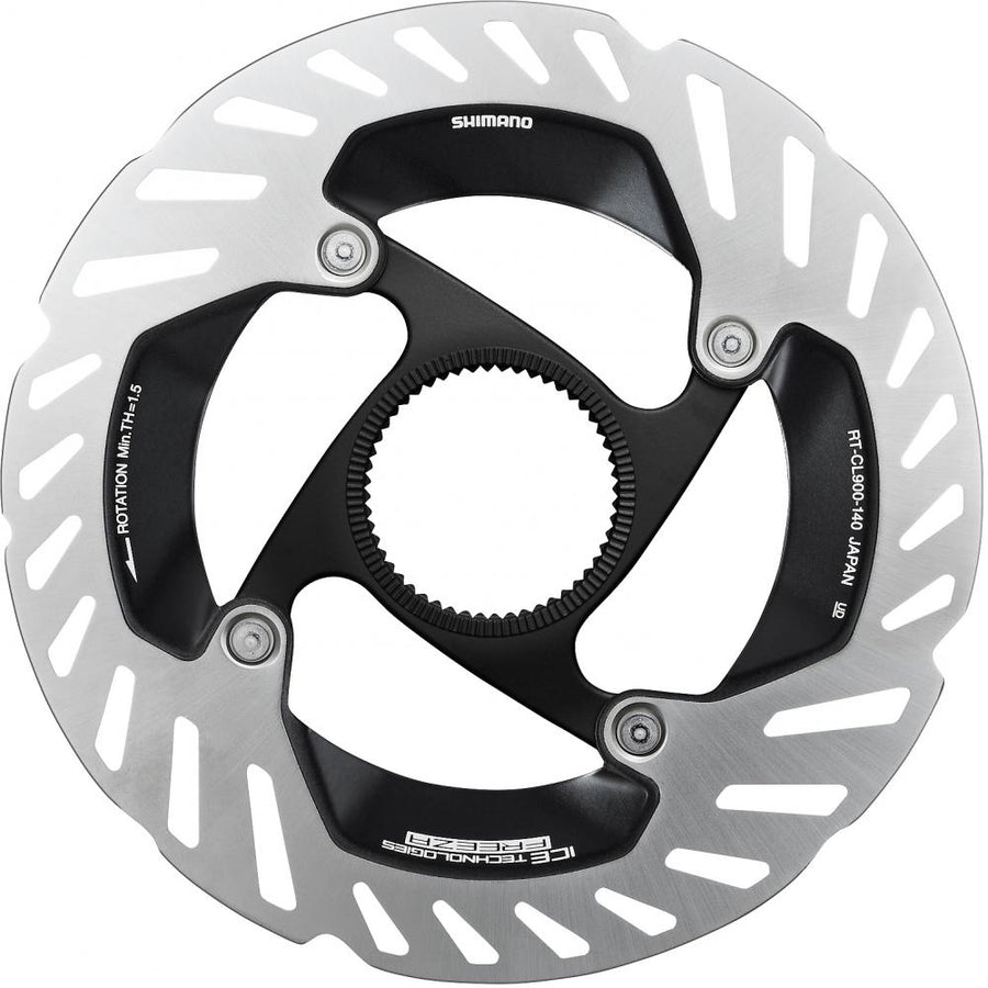 Shimano RT-CL900 Centerlock Bremsscheibe Ice-Tech FREEZA für maximale Bremsperformance.