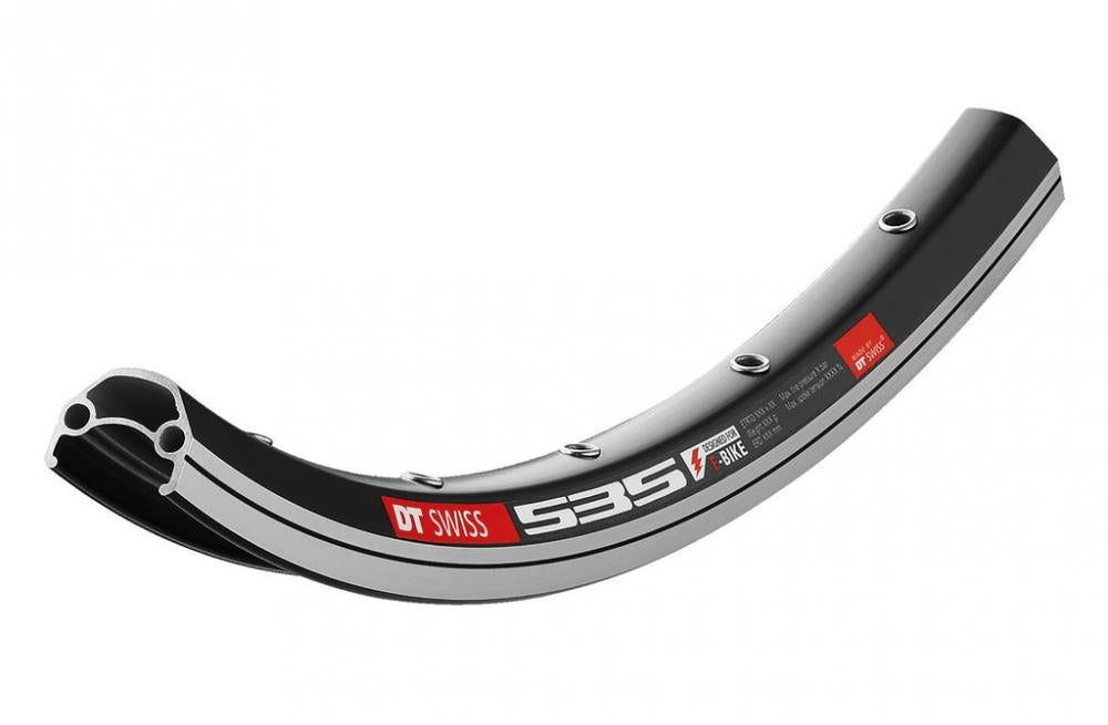 DT SWISS Felge E 535 26Zoll Schwarz 36 Loch 559-19 Non Disc
