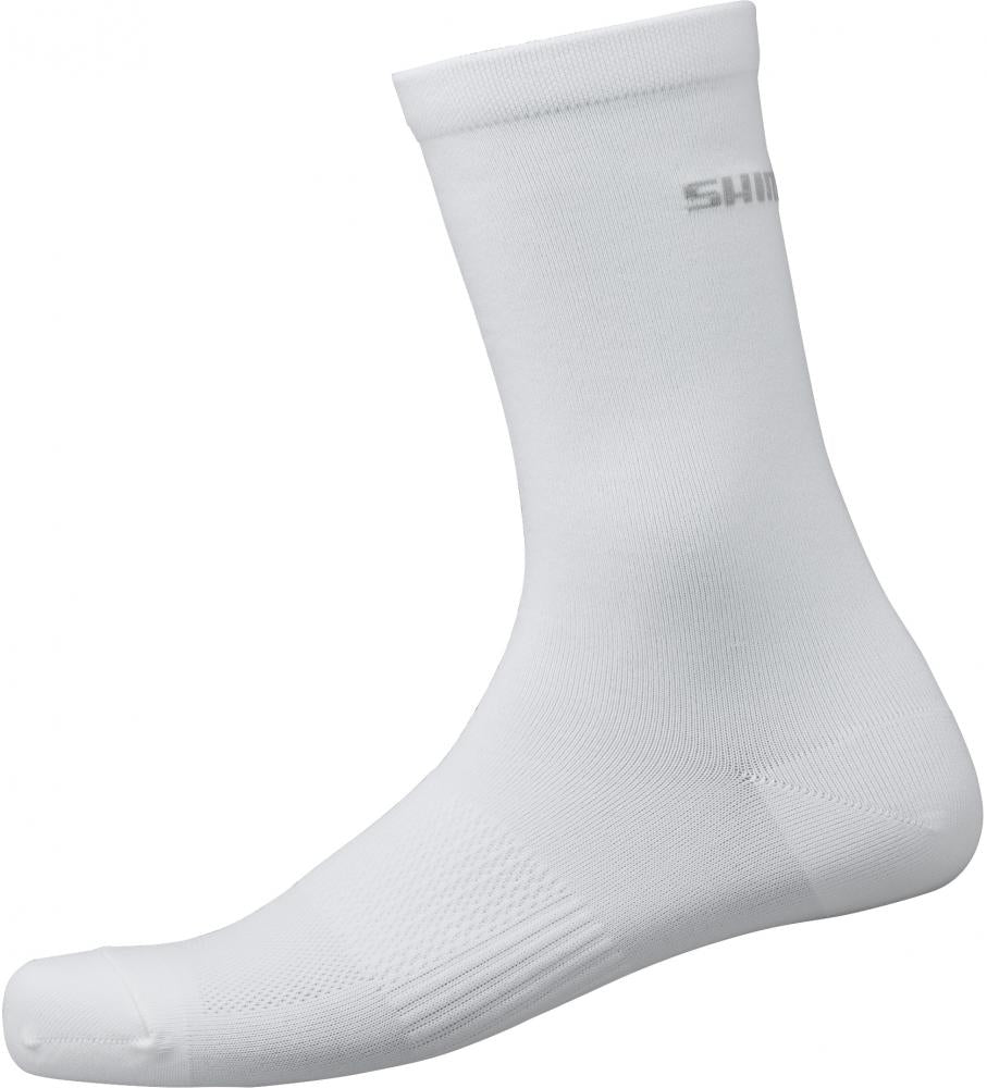 SHIMANO PERFORMANCE SOCKS WHITE Größe 41-42 WHITE - atmungsaktive Radsocken