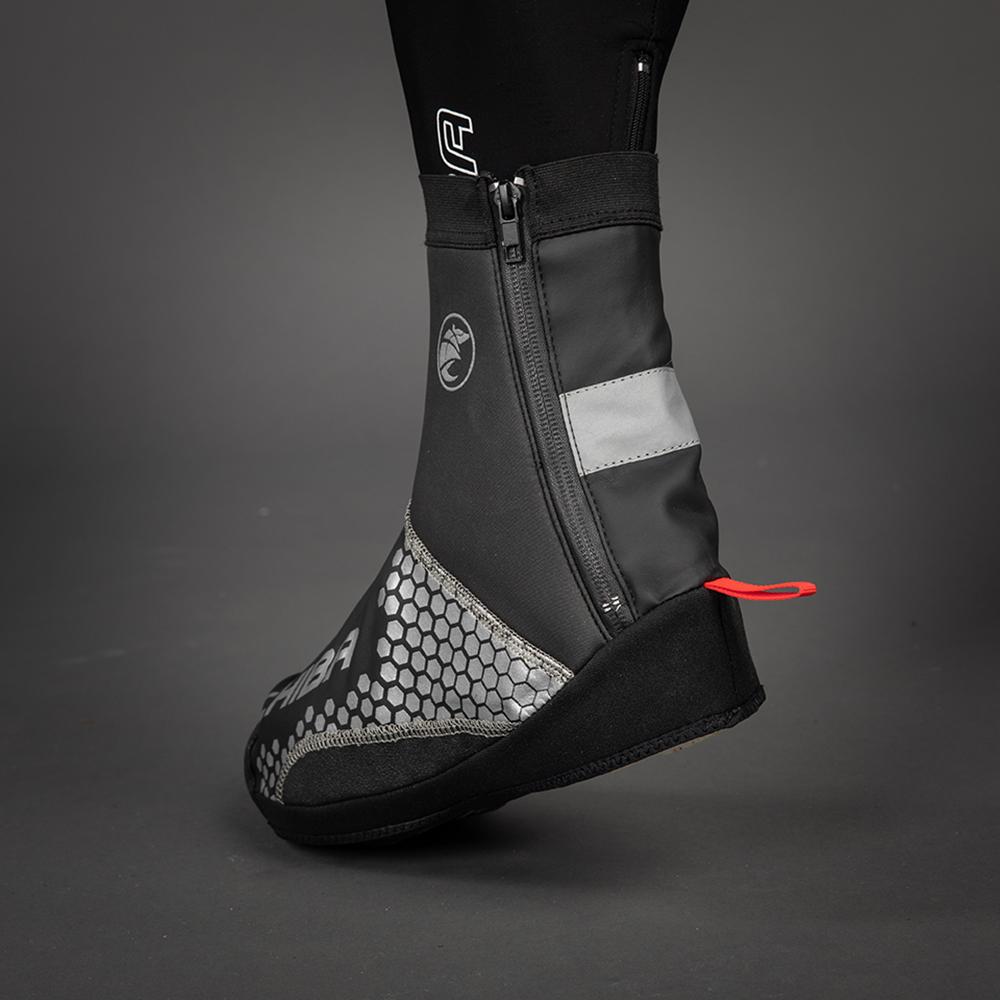 CHIBA MTB Überschuh - XXL, wasserdicht, winddicht, atmungsaktiv, schwarz