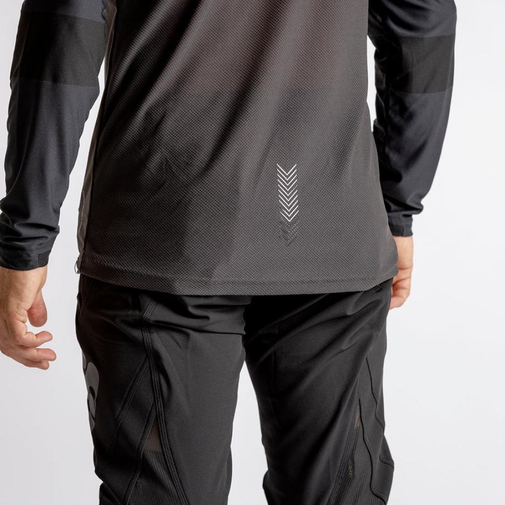 IXS Sports Division iXS Trigger EVO Long Sleeve Jersey M Anthracite-Black - renntaugliches Bike-Trikot