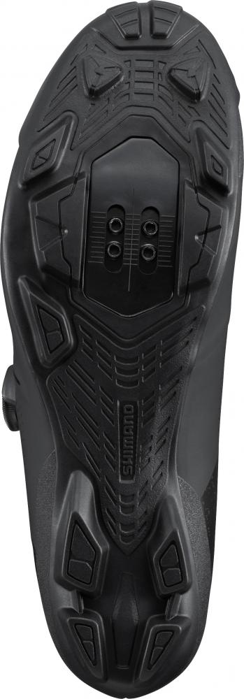 SHIMANO Fahrradschuhe XC302 Herren/Damen MTB SPD Größe 45 Schwarz