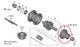 SHIMANO Freilaufkörper FH-U6060 Freilaufkörper - Ersatzteil für Shimano Hinterradnaben