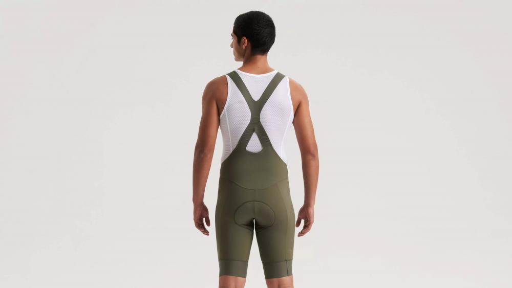PRIME Herren Mountainbike Hose BIB SHORT MEN OAKGRN XL - Bibshort