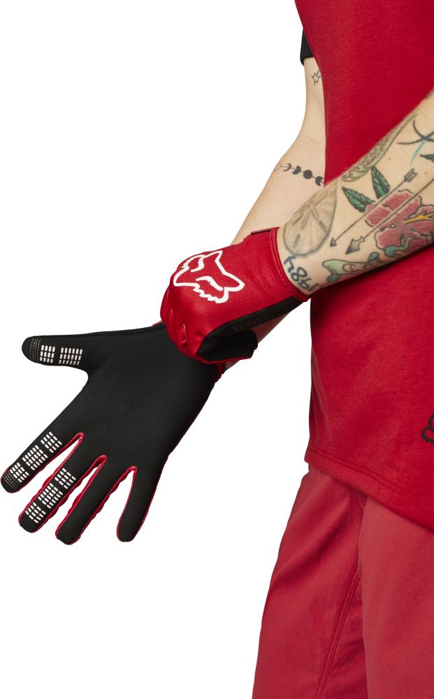 Fox Ranger Glove Full Finger chili red Größe M Damen
