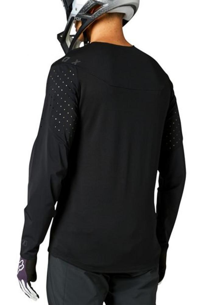 FOX FLEXAIR DELTA LS Jersey black Größe L