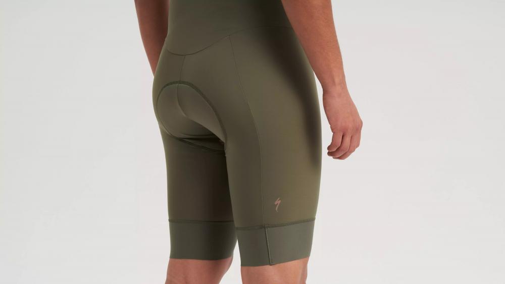 PRIME BIB SHORT MEN OAKGRN M - Premium Herren Radhose mit Trägern - Bibshort