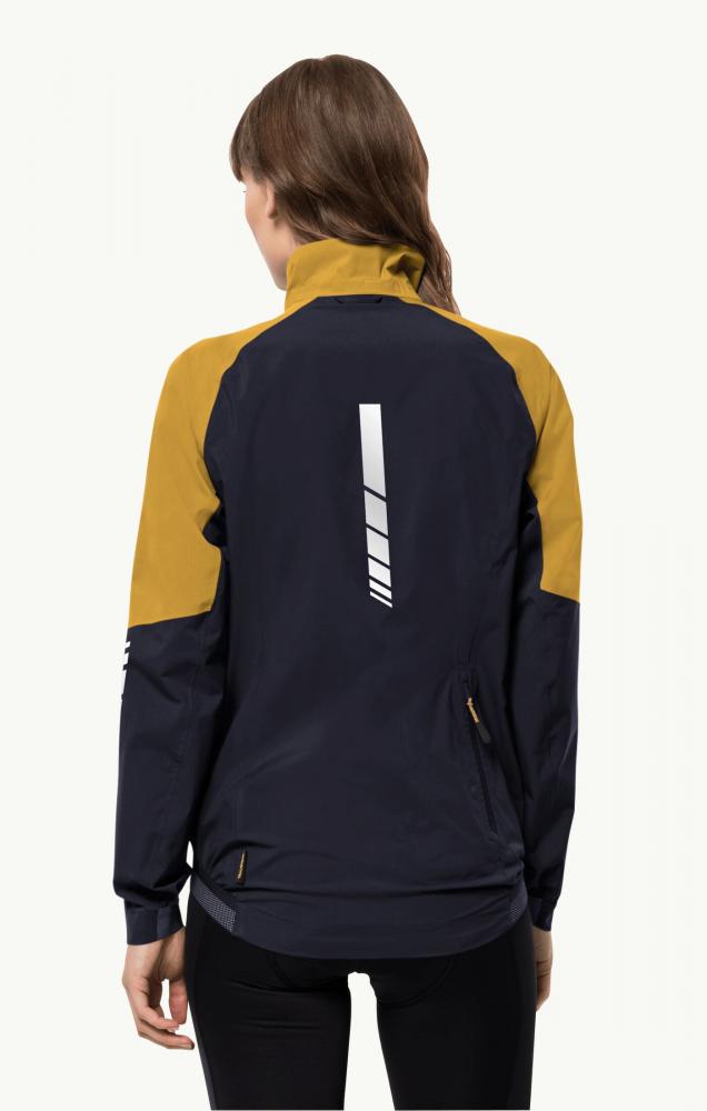 Jack Wolfskin Morobbia 2.5L Jkt W Texapore Regenjacke Golden Spice Größe L