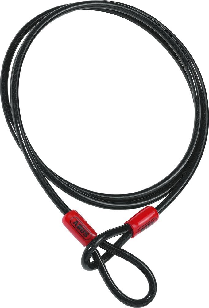 Abus Sicherungskabel Cobra D 8 mm L 200 cm schwarz