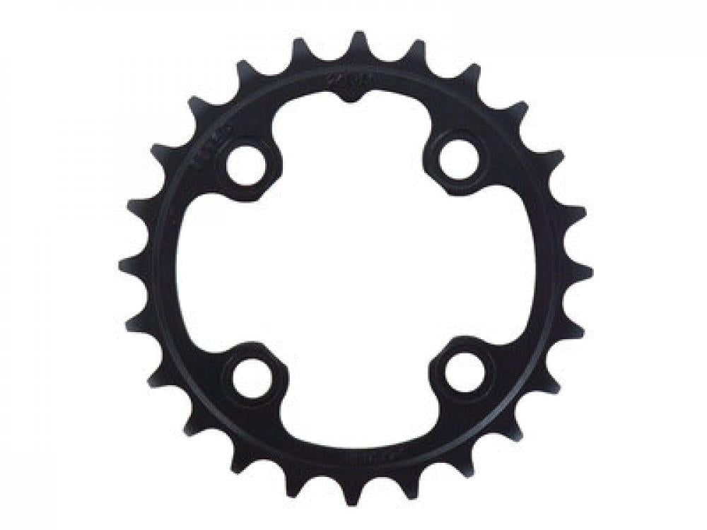 SRAM Kettenblatt MTB 24 Zähne 64mm Lochkreis schwarz 2x11-fach - Direktmontage Kettenblatt für Mountain Bike