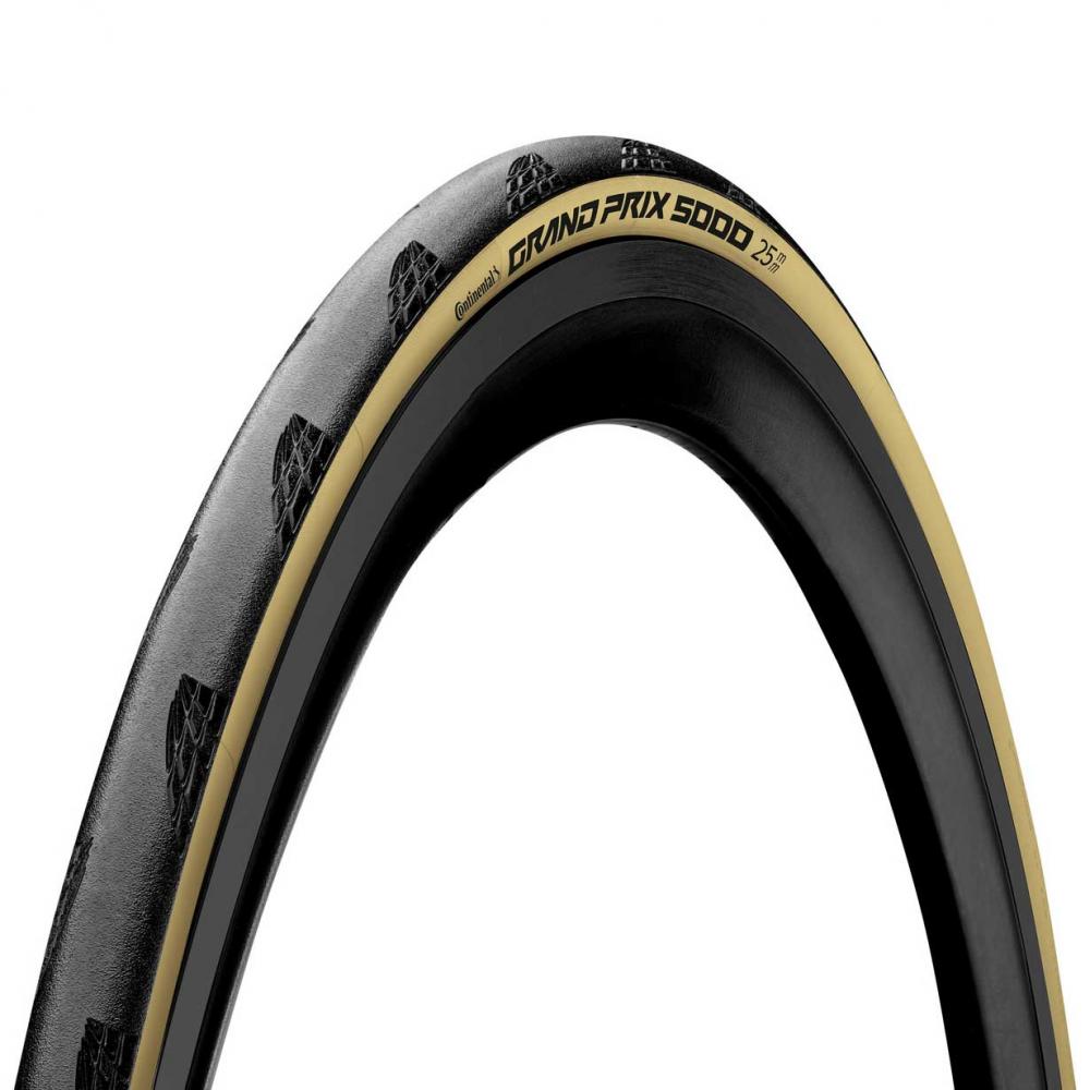 Continental Grand Prix 5000 Fahrradreifen 28x1.10" schwarz/creme, faltbar.