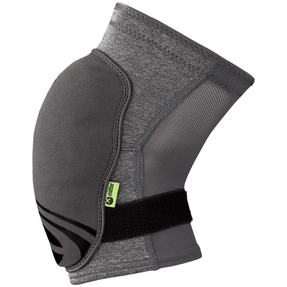 IXS Sports Division iXS Flow ZIP knee pad XXL grey - komfortabler Trail-Knieschoner mit Reißverschluss