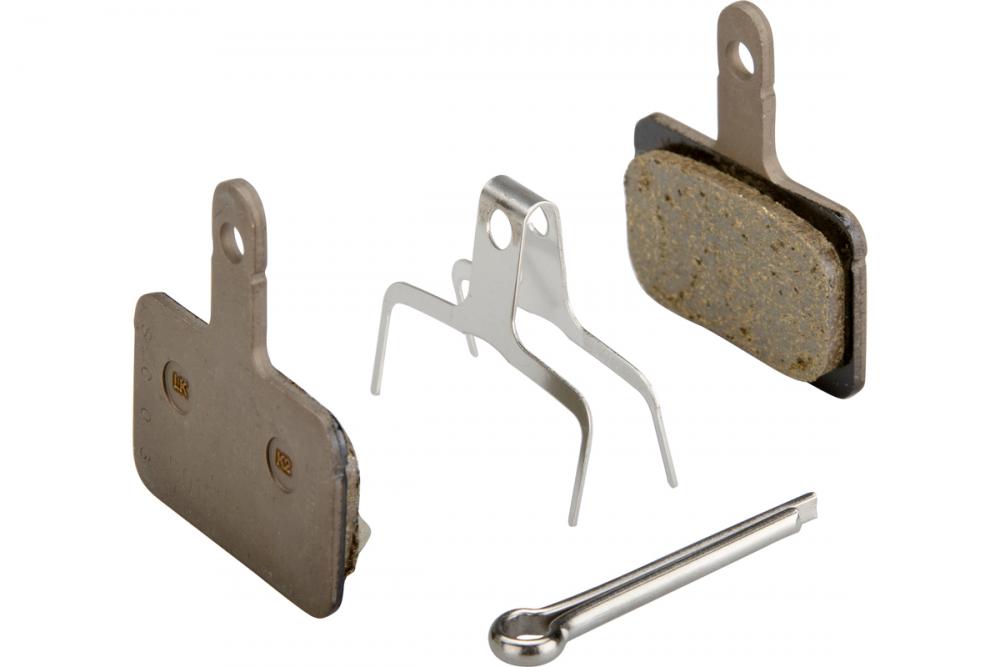 SHIMANO 50 Paar Werkstattpackung Scheibenbremsbelag B05S-RX Resin - zuverlässige Bremsleistung