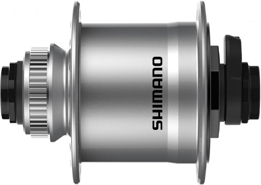 SHIMANO Nabendynamo DH-UR708-3D 6V/3W - 708-3, Silber 32 Loch Center-Lock