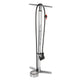 M-WAVE Air Flow Standpumpe - Aluminium-Standfahrradpumpe mit Manometer für AV/DV/FV