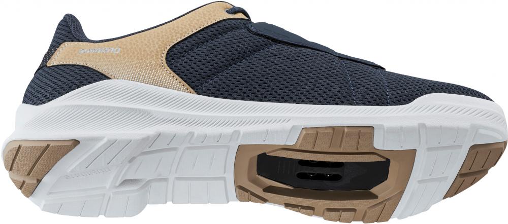 SHIMANO Fahrradschuhe EX300 Herren/Damen Touring SPD Größe 45, Blau