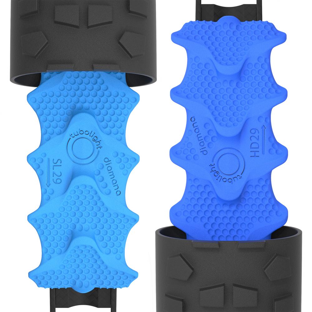 Tubolight Reifeneinlagen-Set Diamana SL/HD 29" Blau - mehr Grip & Pannenschutz