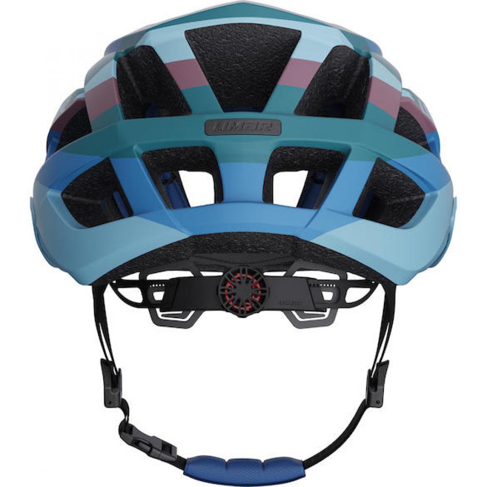 Limar Pora Matt Blue Purple M Lila - leichter All-Mountain-Helm mit Top-Belüftung