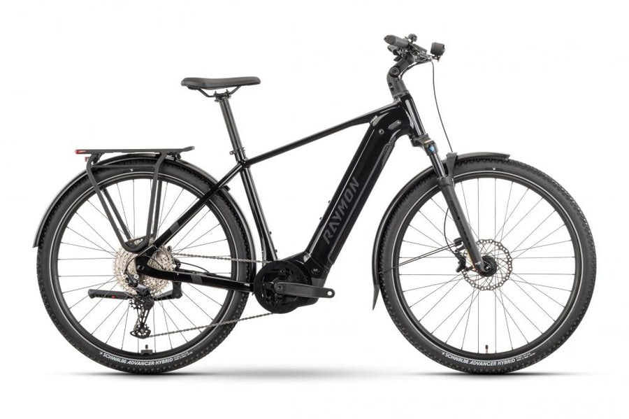RAYMON Tahona Pro Diamond E-Bike 29 Zoll 800 Wh Black Stealth L
