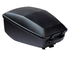 Racktime Tour Box Fahrradkoffer 13,3L - 22x27x38cm - schwarz - abschließbar - mit Snapit Adapter - Tragegriff - Reflektor - ideal für Gepäckträger - robust