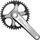 SHIMANO Kurbelgarnitur CUES FC-U6030-1 - 6030-1, 170mm, silber