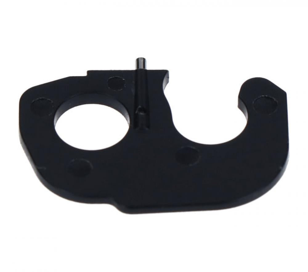 Schwarze Shimano Sicherungsplatte FC-M8100 zur Kettenblatt-Sicherung für Deore XT Kurbeln.